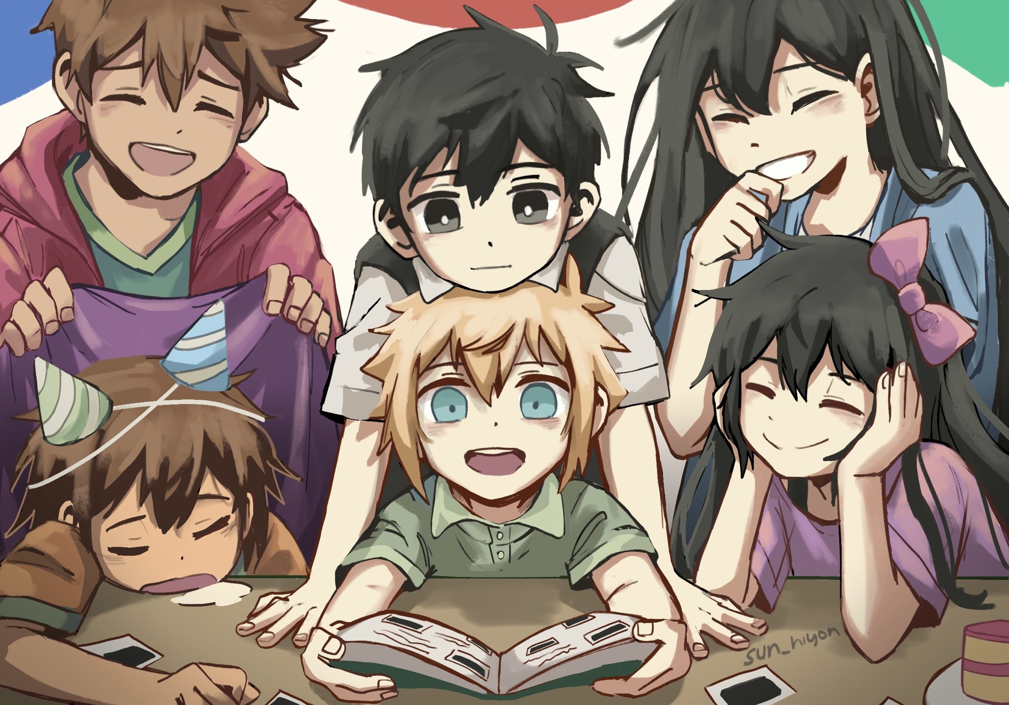 OMORI HD, Sunny (Omori), Aubrey (Omori), Hero (Omori), Basil (Omori), Kel (Omori), Mari (Omori)