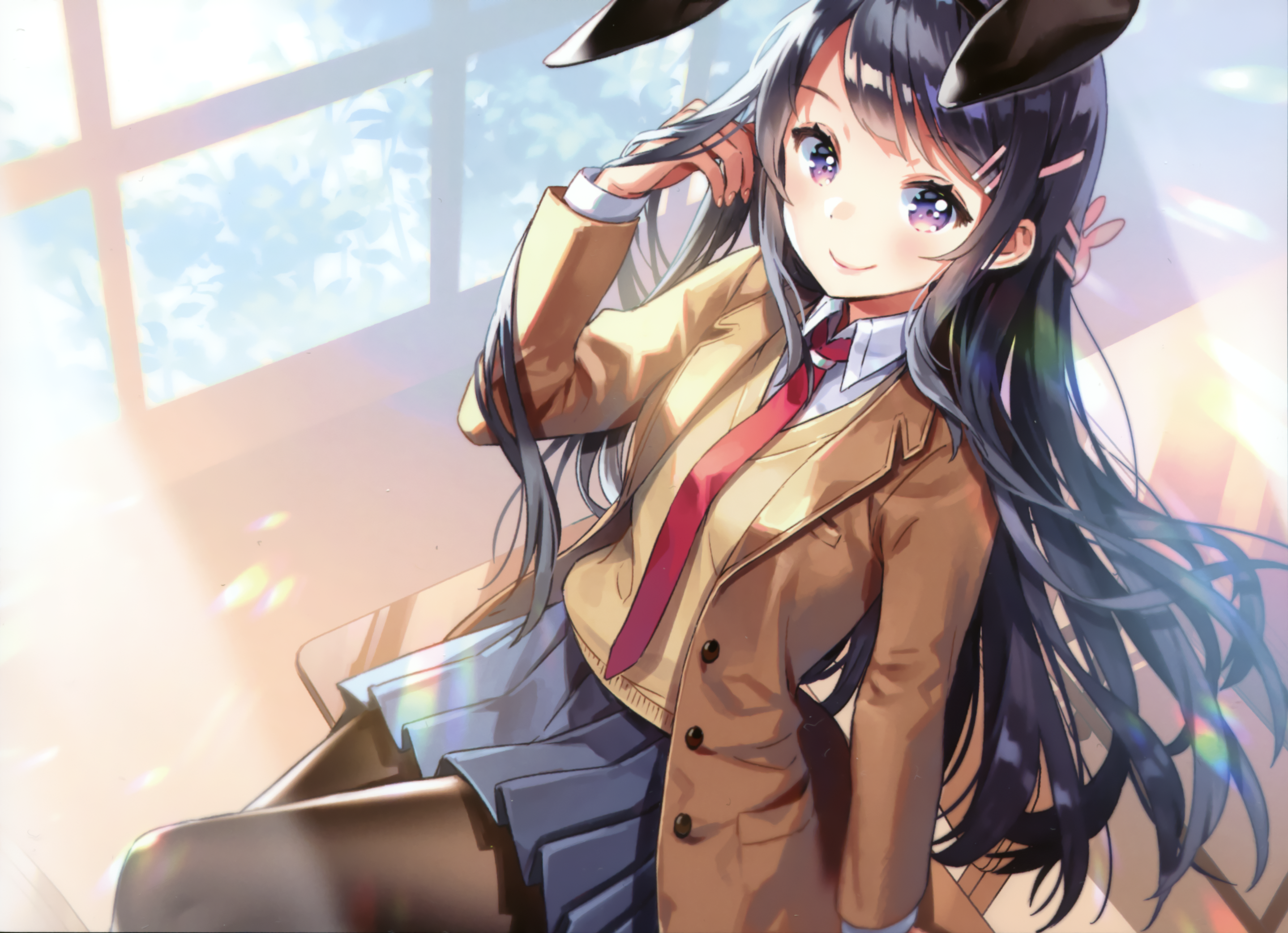 2877x2085 Mai Sakurajima